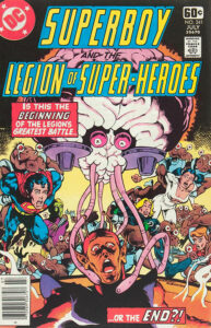 Superboy & the Legion of Super-Heroes #241 cover