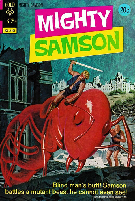 Mighty Samson #23 cover