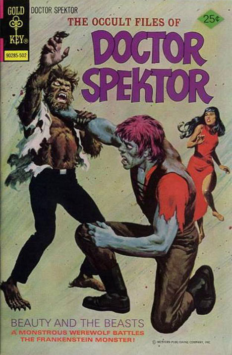 The Occult Files of Dr. Spektor #12 cover