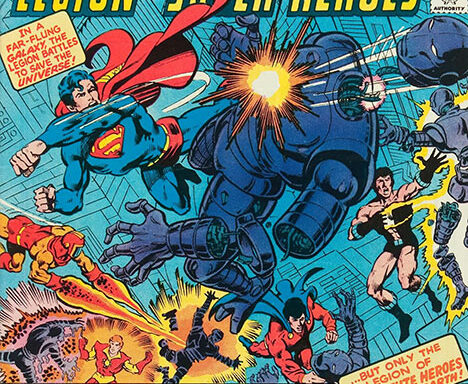 Superboy & the Legion of Super-Heroes #243 cover