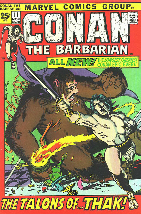 Conan the Barbarian #11 cover